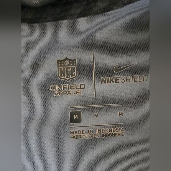 Seattle Seahawks Nike Sideline Alpha Fly Performance Half-Zip Pullover Jacket - Picture 7 of 9